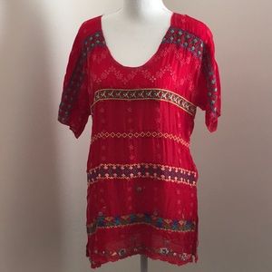 Johnny Was Vintage Top in Petite XS.